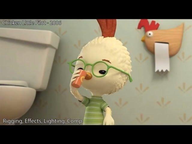 *Very Rare* Chicken Little Cancelled TV Show Pilot Clips (2006) LOST MEDIA