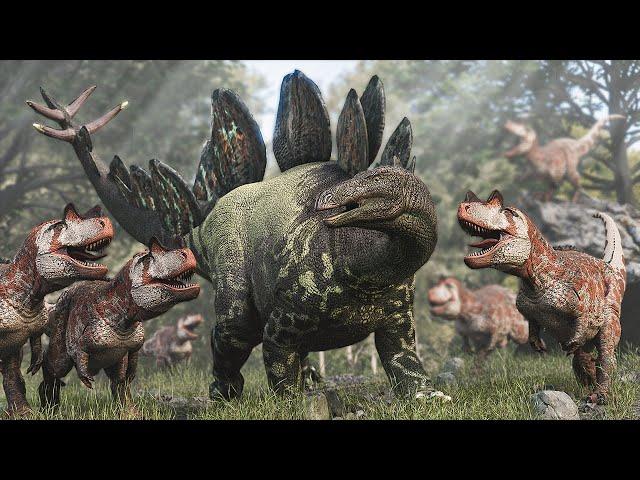 An Intimidating Foe - Life of a Stegosaurus | Path Of Titans