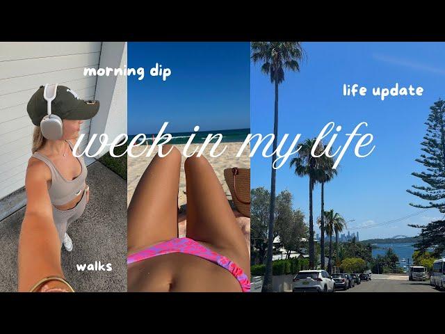 VLOG: a few days in my life, job update, walks & more|| Sabrina