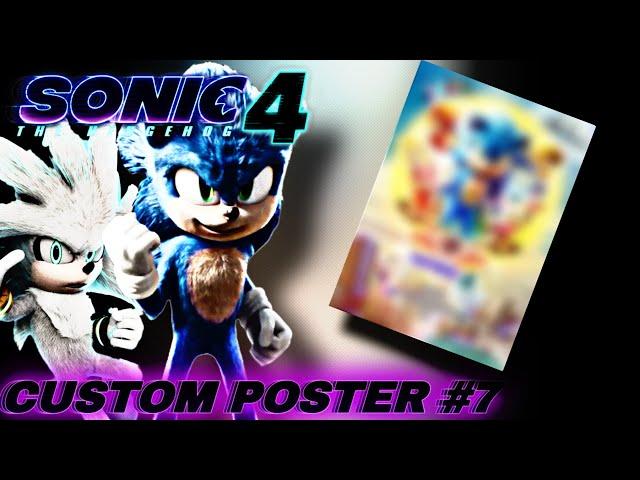 [RareGalaxy5] Making A Custom Sonic Movie 4 Movie Poster! #7