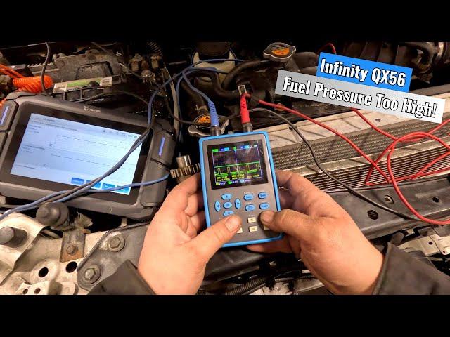 2011 Infinity QX56 - Fuel Pressure too high! (Vdiagtool VD70S)