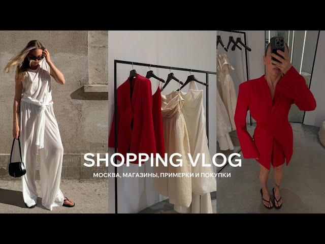 Москва SHOPPING VLOG | обзор из магазинов, примерки, винтажный декор для дома