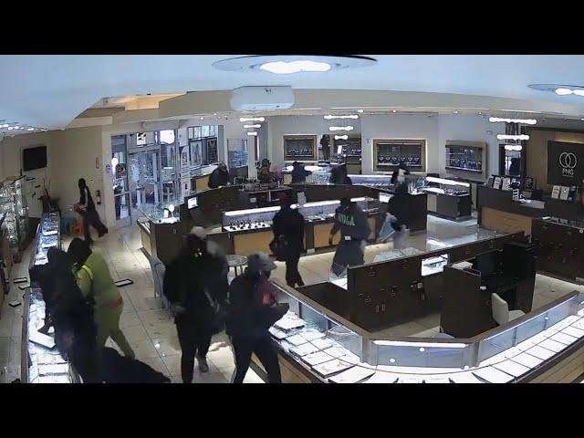 Crowd of 20 people robs Sunnyvale jewelry store on June 12, 2024