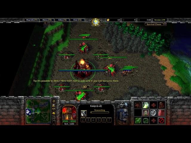 Warcraft 3: Survival Chaos! #1