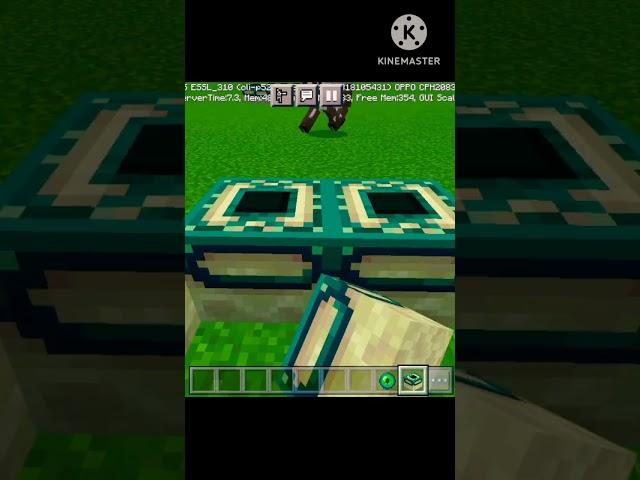 how to make ender portal in minecraft#shorts #trending #minecraft