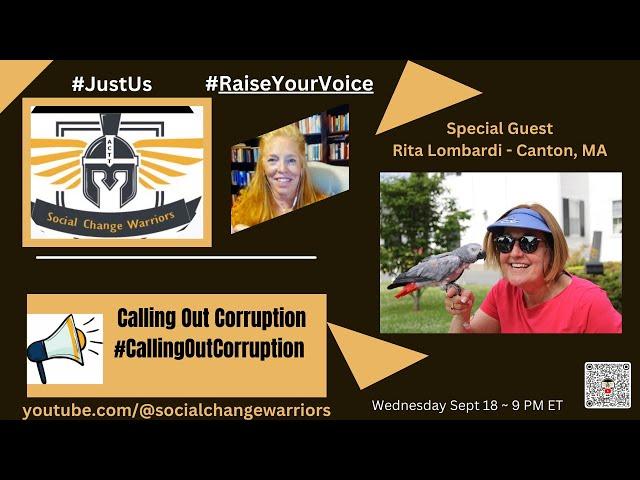 Calling Out Corruption w/Rita Lombardi