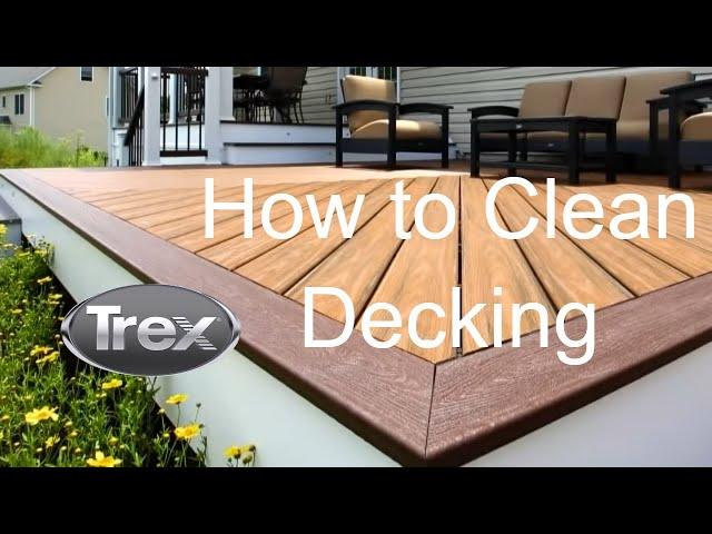 How to Clean Trex Composite Decking | Trex