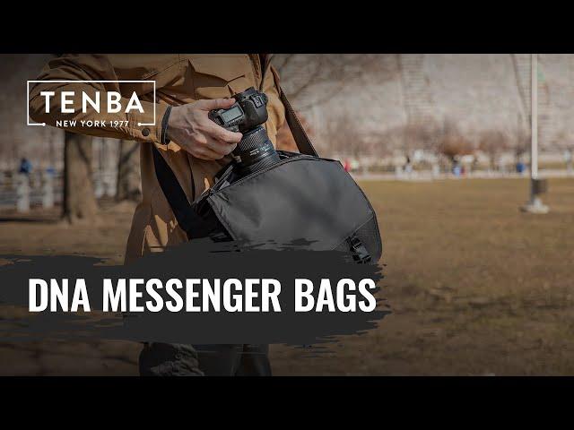 Tenba DNA Messenger Bags | Upgraded All-Weather, Rugged-Performance Mirrorless, DSLR Camera Bags