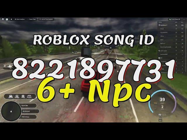 6+ Npc Roblox Song IDs/Codes