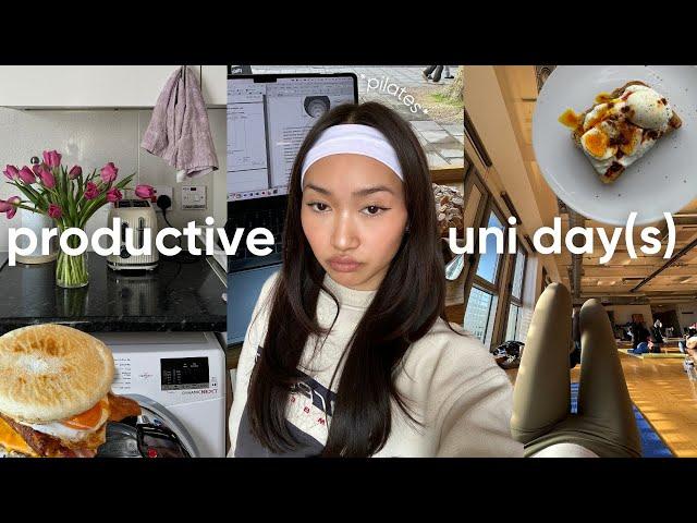 *PRODUCTIVE* Uni Week In My Life |  stop being lazy, pilates, dune 2, 'one day' debrief