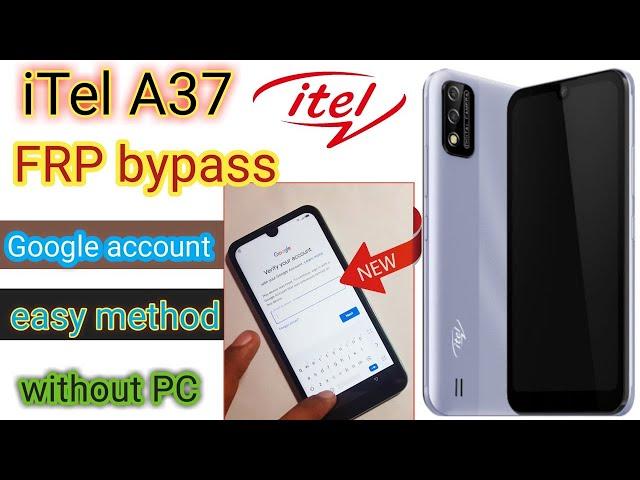 How To Itel A37 FRP Bypass New Tricks & New Method 2021