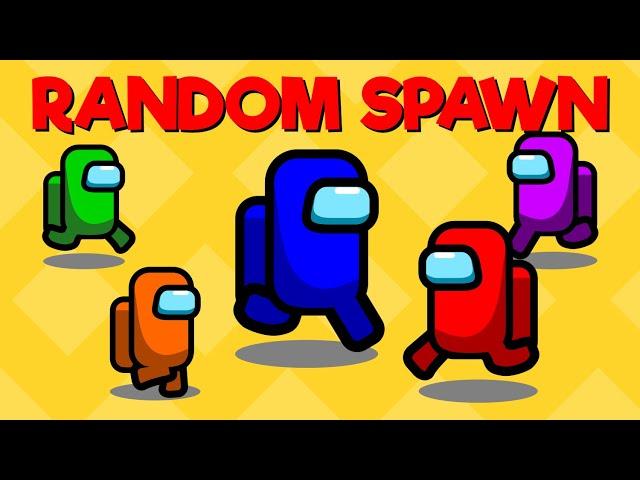 Spawn Enemies At Random Position With Random Color In Among Us 2D Shooter Clone Made With Unity