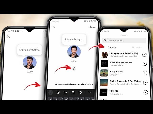 How to Fix Instagram Notes Music feature Not Showing 2024 | Get Notes Music Option on Instagram