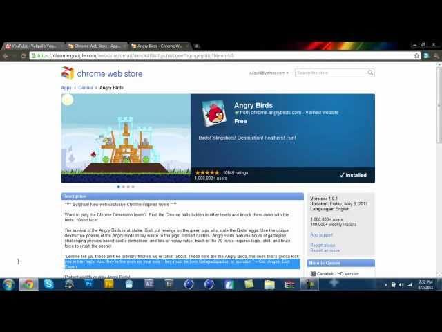 How To Play Angry Birds In Google Chrome