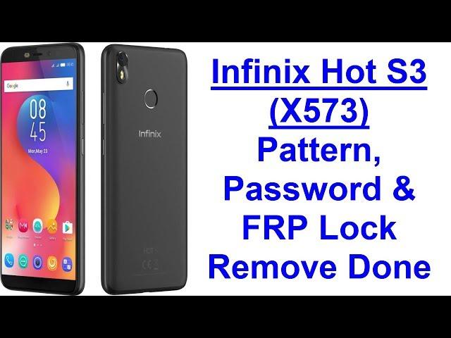 Infinix Hot S3 (X573) Pattern, Password & Unlock FRP Via EDL Mode With Miracle Box (Android 8.0.0)