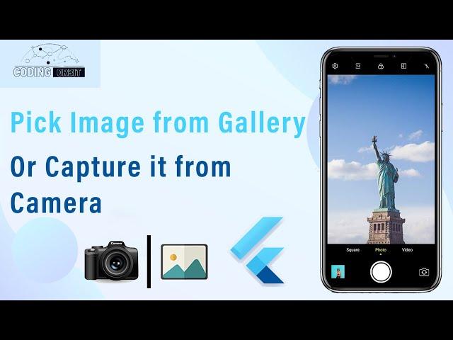 Pick Images from Gallery and Camera in Flutter (Quality Compression)