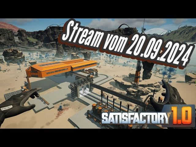 Satisfactory 1.0 | Aluminium Fabrik - Tag 4 | #Factory #gameplay #satisfactory #Factorygames #twitch