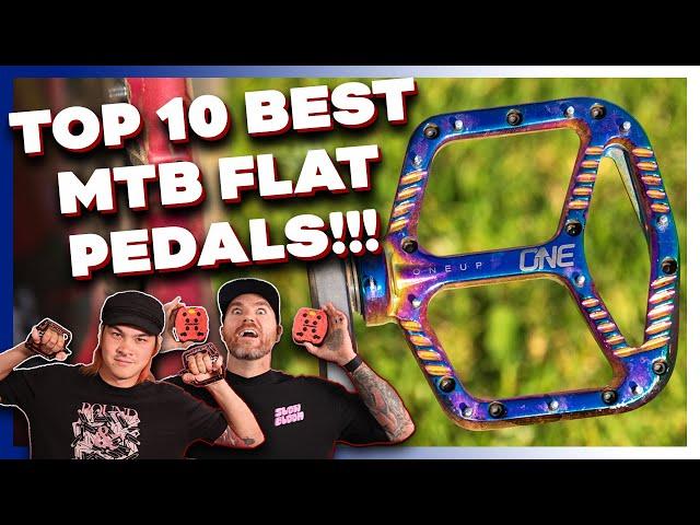 Top 10 Best Mountain Bike Flat Pedals! (Some of our Favorite Aluminum and Composite Picks!)