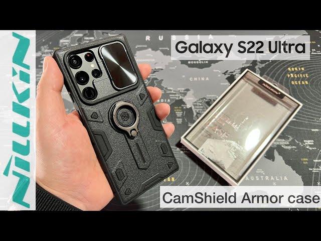 Nìllkin CamShield Armor Case for Samsung Galaxy S22 Ultra 5G