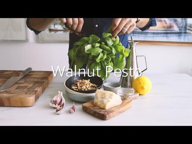 Walnut Pesto Recipe | Chef Sous Chef