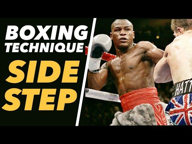 Side Step drill for Boxing- Footwork.| Boxing Footwork Explained - The Angled Side Step.