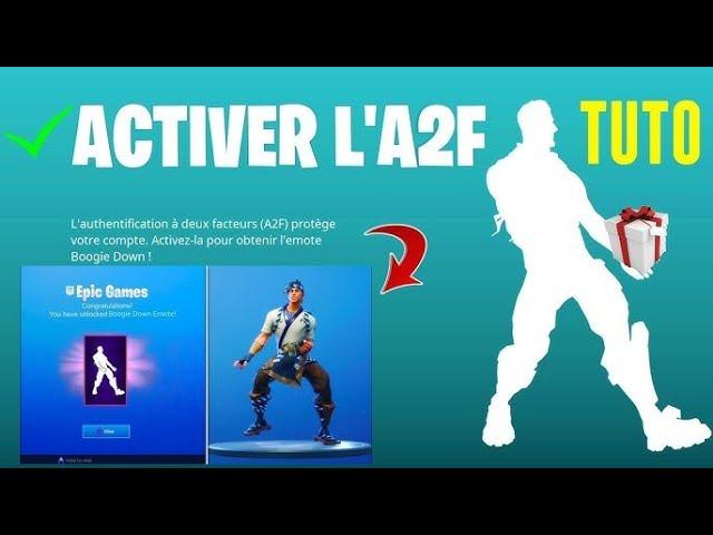 TUTO activer l'a2f sur fortnite (En 2024) !!!!!