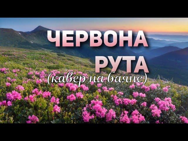 София Ротару - Червона рута (кавер на баяне)