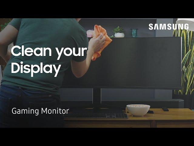 Clean your Gaming monitor for optimal visibility | Samsung US