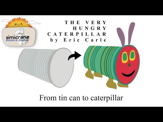 The Very Hungry Caterpillar  | Book Video for Children | @simicrane