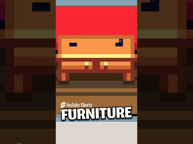 Create Furniture in Seconds! - Pixel Art Pro Tips #gamedev #pixelart #pixelarttutorial