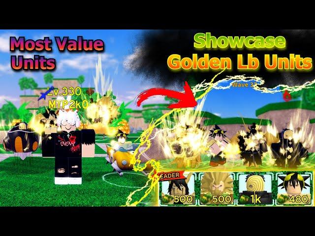 Showcase All Golden Leaderboard Units, The Rarest Units In All Star Tower Defense