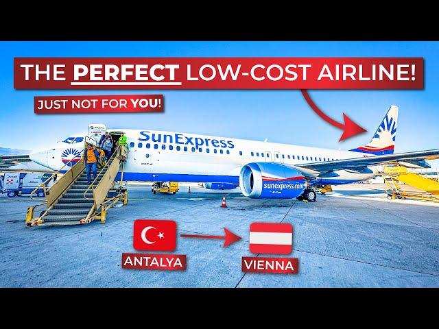 BRUTALLY HONEST | Economy Class aboard SunExpress new Boeing 737MAX from Antalya to Vienna!