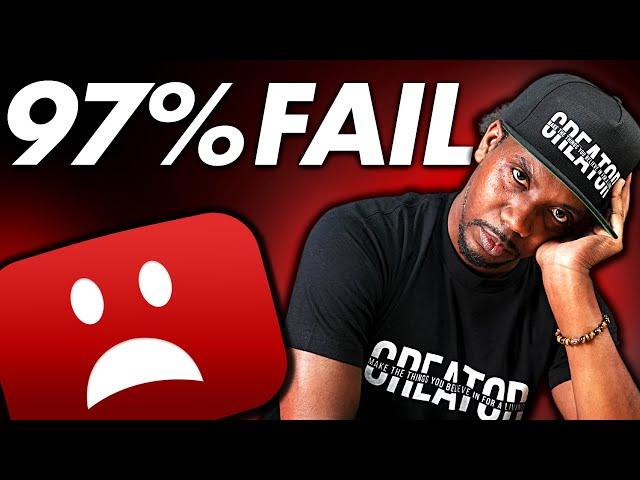 97% OF YOUTUBE CHANNELS FAIL - (How Small YouTubers Can Succeed on YouTube)