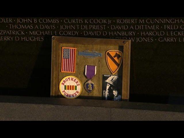 Mementos left at Vietnam Veterans Memorial reveal personal stories