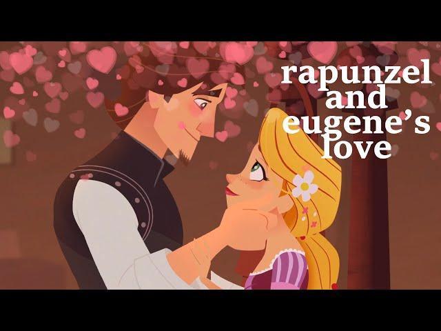 rapunzel and eugene being in love | tangled the series (season 1)