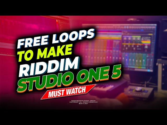 Making A Beat/Riddim From Free Samples | Studio One Video