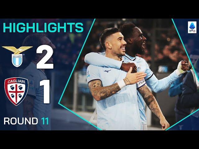 LAZIO-CAGLIARI 2-1 | HIGHLIGHTS | 11ª GIORNATA | SERIE A ENILIVE 2024/25