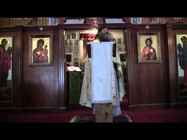 Archimandrite Gerasim's Homily on the Feast Day of St. John