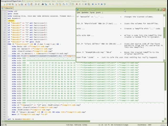 "Schleuse" batch virus