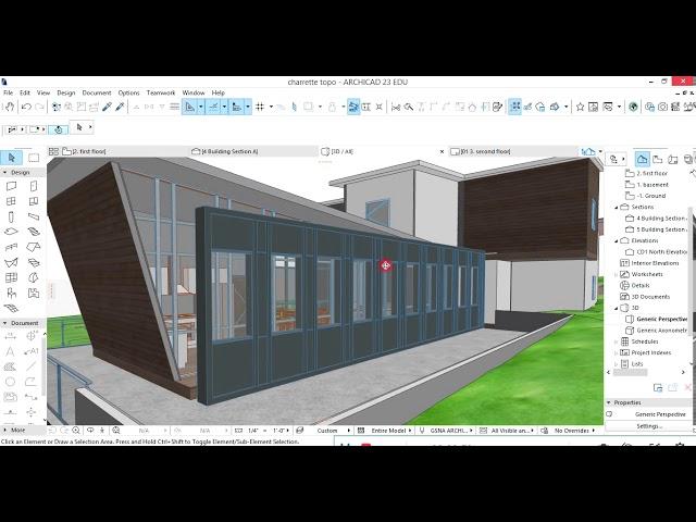 Archicad Curtain wall tool