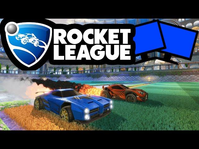 How To Play Rocket League Splitscreen On Multiple Monitors