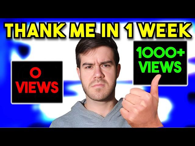 If You Get No Views, Please Watch This Video...