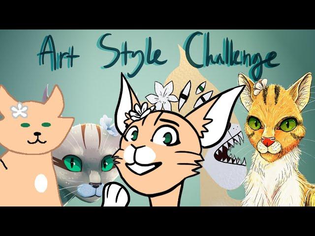 I tried the art style challenge