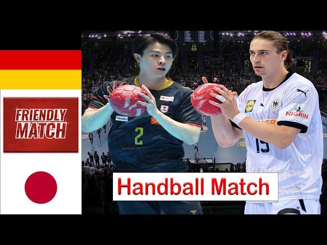 Germany vs japan Handball Friendly match 2024