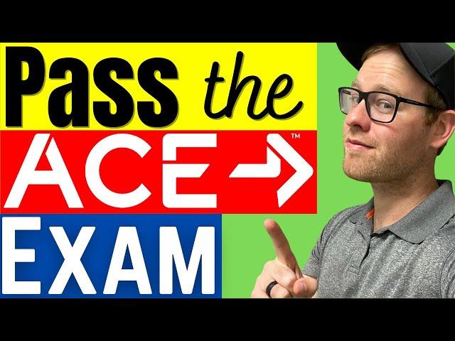 How To Pass the ACE Personal Trainer Exam | Free ACE CPT Study Guide Included! (2023)