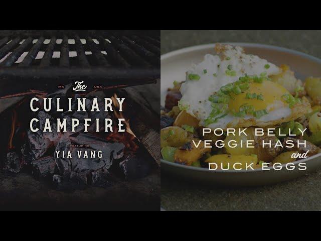 Explore Minnesota's Culinary Campfire: Chef Yia Vang's Smoked Pork Belly Hash