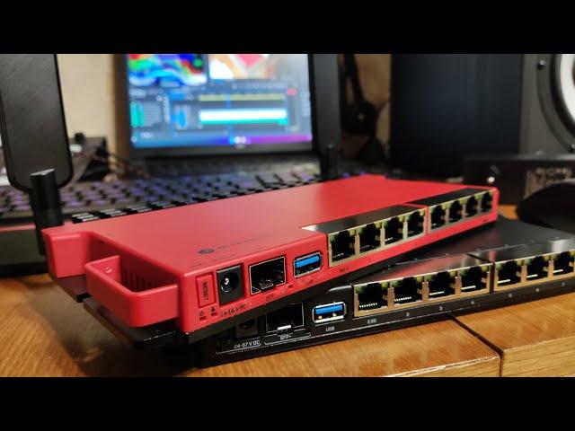 Роутер MikroTik RB5009UG+S+IN и Роутер MikroTik L009UiGS-2HaxD-IN