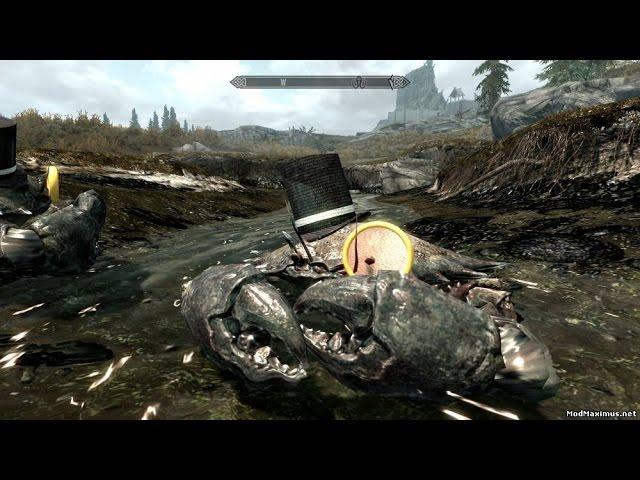 Skyrim  Матерящийся краб джентльмен