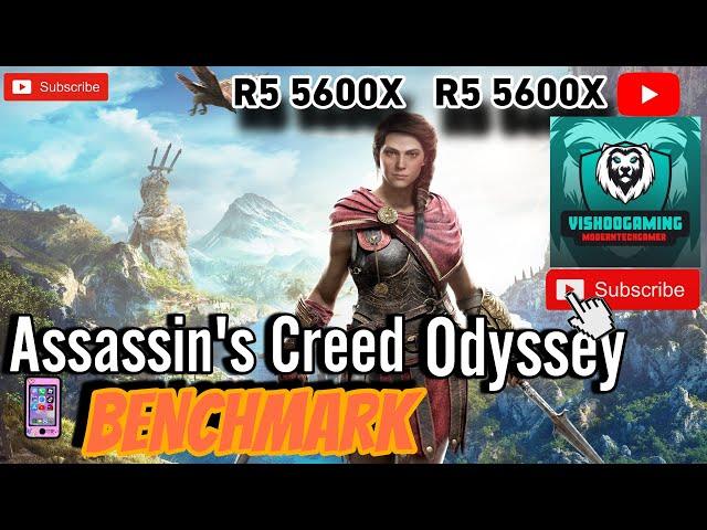 Assassin's Creed Odyssey PC GAMING BENCHMARK TEST R5 5600X + RTX 3060 (HIGH/VERY HIGH/ULTRA HIGH )