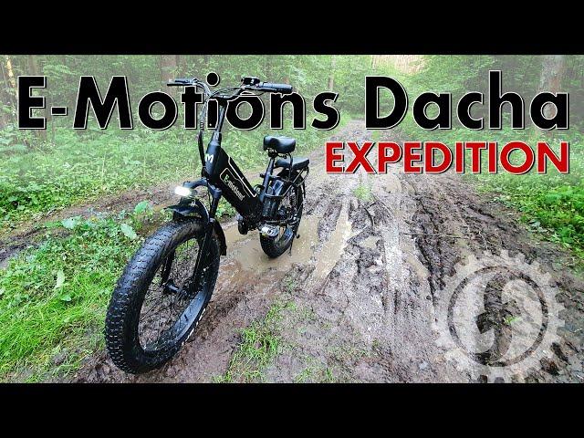 Электрофэтбайк E-motions Dacha (Дача) Expedition 500W 48V 13.6Ah